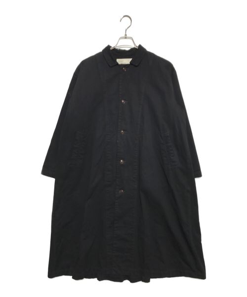 HARVESTY（ハーベスティー）HARVESTY (ハーベスティー) チノクロス オーバーコート ブラック サイズ:1の古着・服飾アイテム