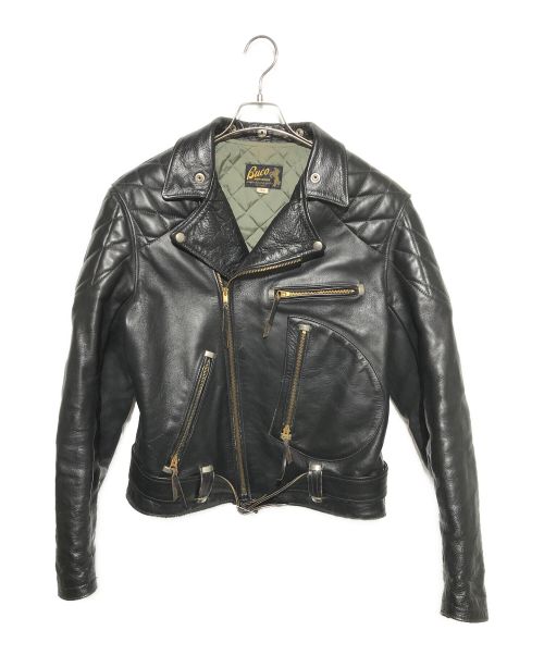 Buco（ブコ）Buco (ブコ) THE REAL McCOY'S (ザ・リアルマッコイズ) ライダースジャケット ブラック サイズ:42の古着・服飾アイテム