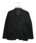 COMME des GARCONS HOMME（コムデギャルソン オム）の古着「ポリ縮絨3Bジャケット」｜ブラック