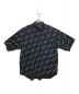 BALENCIAGA（バレンシアガ）の古着「スクリプトロゴ半袖シャツ」｜ブラック