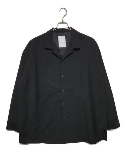 ONE GRAVITY（ワングラヴィティ）ONE GRAVITY (ワングラヴィティ) オーバーレイヤーシャツ ブラック サイズ:XLの古着・服飾アイテム