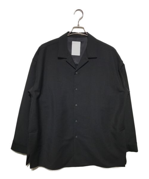 ONE GRAVITY（ワングラヴィティ）ONE GRAVITY (ワングラヴィティ) オーバーレイヤーシャツ ブラック サイズ:Lの古着・服飾アイテム