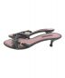 LOUIS VUITTON (ルイ ヴィトン) Flower Heel Sandals ピンク サイズ:：10000円