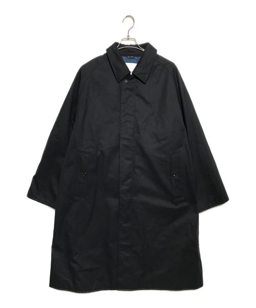 nanamica（ナナミカ）nanamica (ナナミカ) GORE-TEX Balmacaan Coat ネイビー サイズ:Lの古着・服飾アイテム