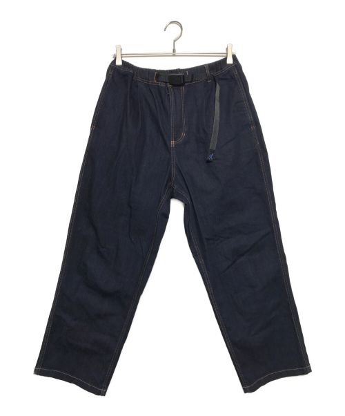 GRAMICCI（グラミチ）GRAMICCI (グラミチ) ワイドデニムクライミングパンツ ブルー サイズ:Lの古着・服飾アイテム
