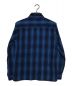 SUGAR CANE (シュガーケーン) INDIGO OMBLE CHECK  SHIRT ブルー サイズ:38：9000円