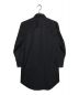 GROUND Y (グラウンドワイ) ロングウールギャバシャツ ブラック サイズ:S：13000円