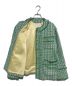 中古・古着 ROSE BUD (ローズバッド) ノーカラーツイードジャケット グリーン サイズ:F：15000円