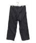 SUSーSOUS (シュス) wide trousers MK-1 インディゴ サイズ:7：17000円