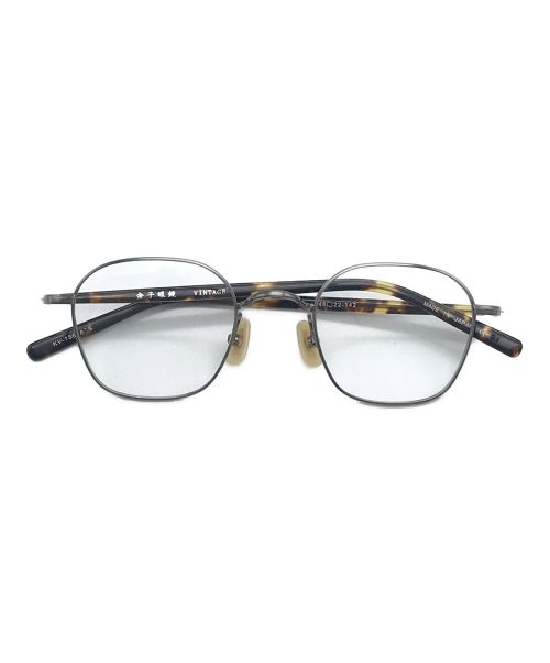 金子眼鏡（カネコメガネ）金子眼鏡 (カネコメガネ) 眼鏡 サイズ:46□22-142の古着・服飾アイテム