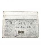 Christian Dior×Daniel Arshamクリスチャン ディオール×ダニエル・アルシャム）の古着「NEWS PAPER CARD HOLDER」｜ホワイト