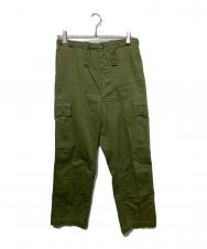 USED (ユーズド) カーゴパンツ オリーブ サイズ:69/79L