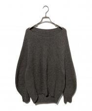 Spick and Span (スピック＆スパン) ニュアンスコクーンシルエットニット ブラウン サイズ:Free