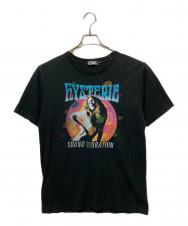 Hysteric Glamour (ヒステリックグラマー) プリントTシャツ ブラック サイズ:L