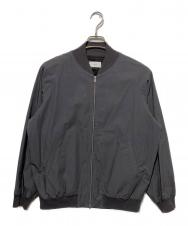 ATON (エイトン) KYOTO TSURIZOME COTTON | FLIGHT JACKET グレー サイズ:02