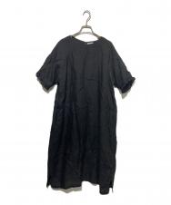 fog linen work (フォグリネンワーク) リネンワンピース ブラック サイズ: