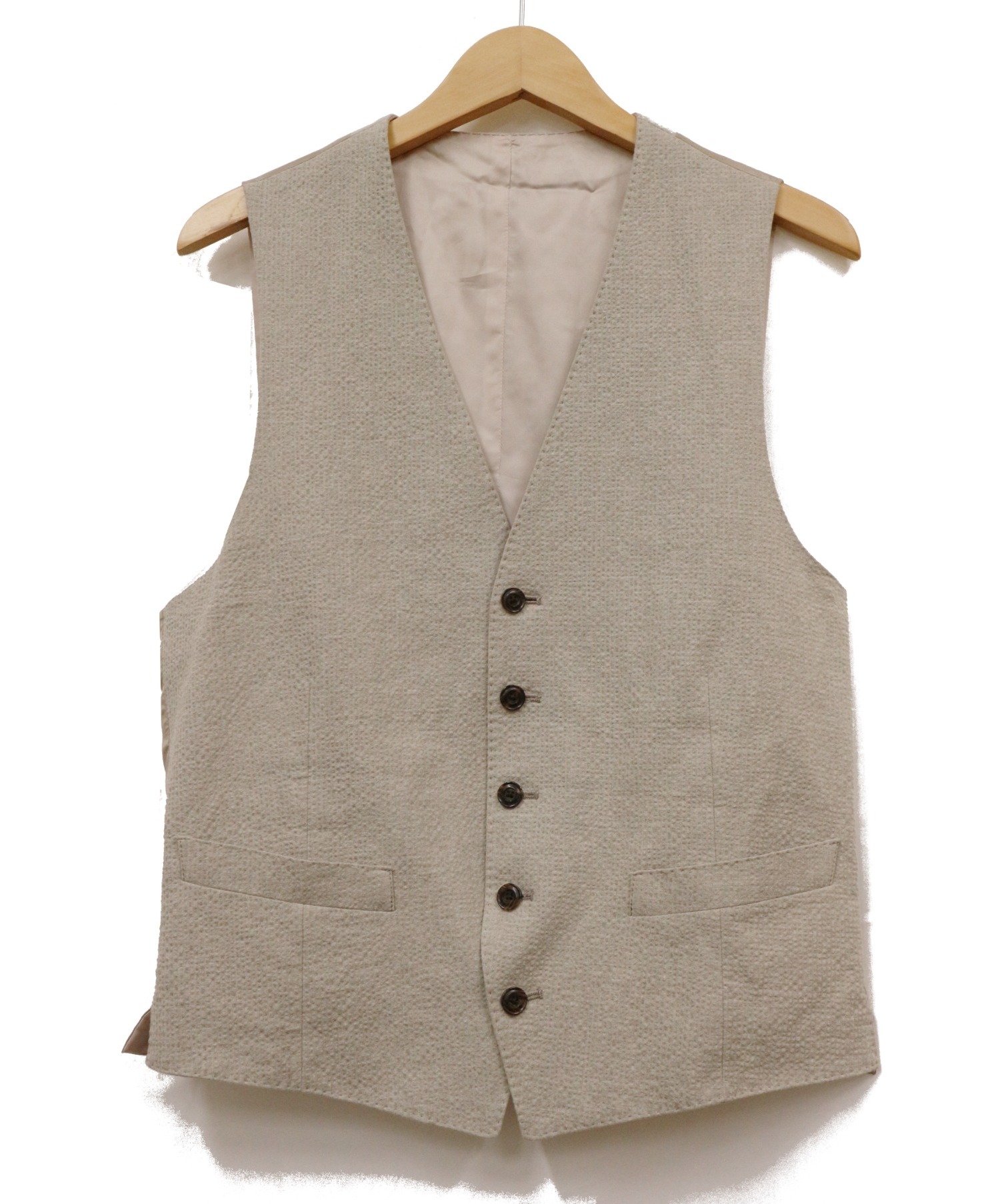 中古 古着通販 Paul Smith ポールスミス シアサッカージレ グレー サイズ L 日本製 ブランド 古着通販 トレファク公式 Trefac Fashion