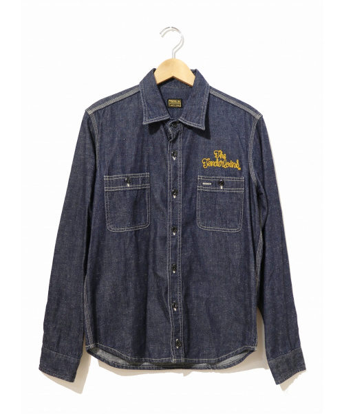 中古 古着通販 Tenderloin テンダーロイン 刺繍デニムシャツ ブルー サイズ Xs T Denim Shirt ブランド 古着通販 トレファク公式 Trefac Fashion
