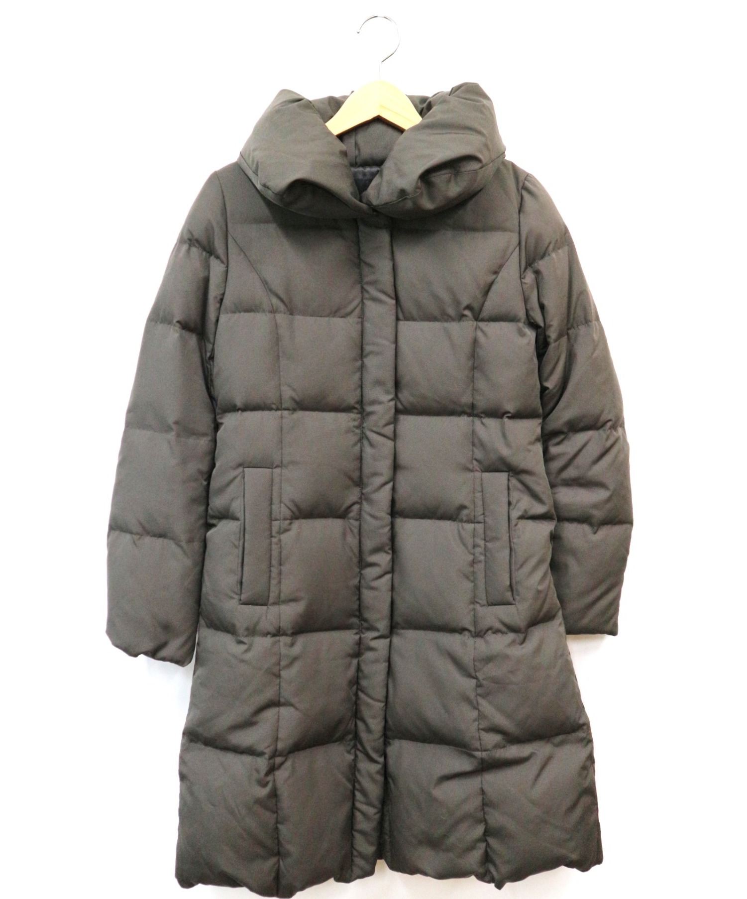 中古 古着通販 M Premier エムプルミエ ダウンコート グレー サイズ 36 Limonta社製生地使用 ブランド 古着通販 トレファク公式 Trefac Fashion