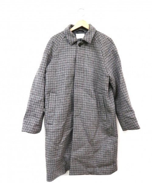 中古 古着通販 Urban Research Doors アーバンリサーチドアーズ シャギーチェックコート グレー サイズ 38 ブランド 古着通販 トレファク公式 Trefac Fashion