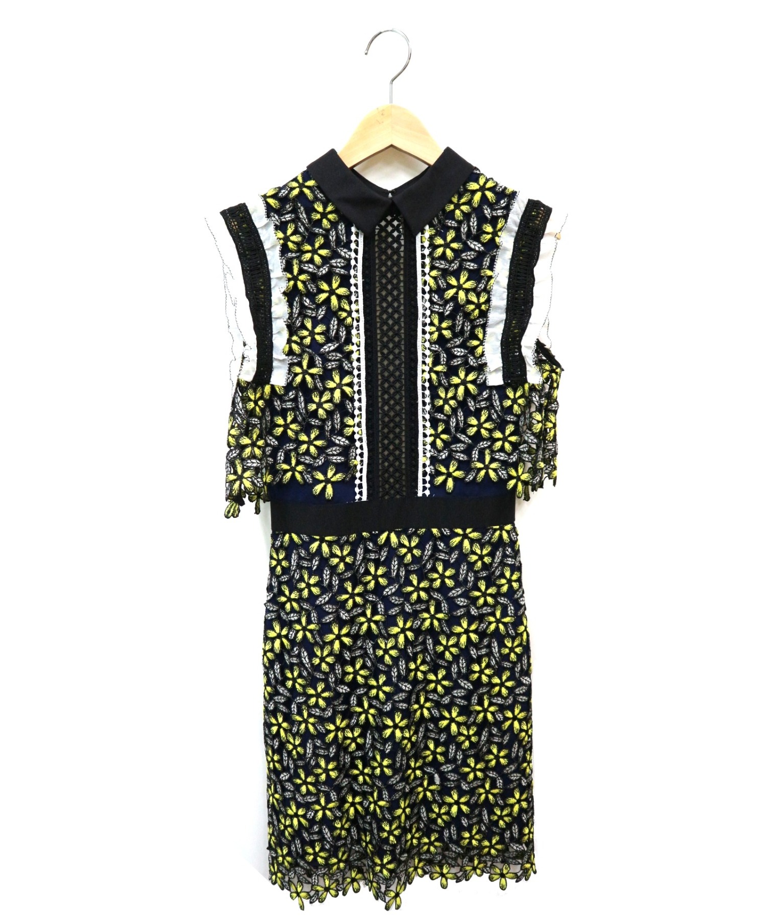 新品 Self Portrait セルフポートレイト ノースリーブワンピース Whirledpies Com