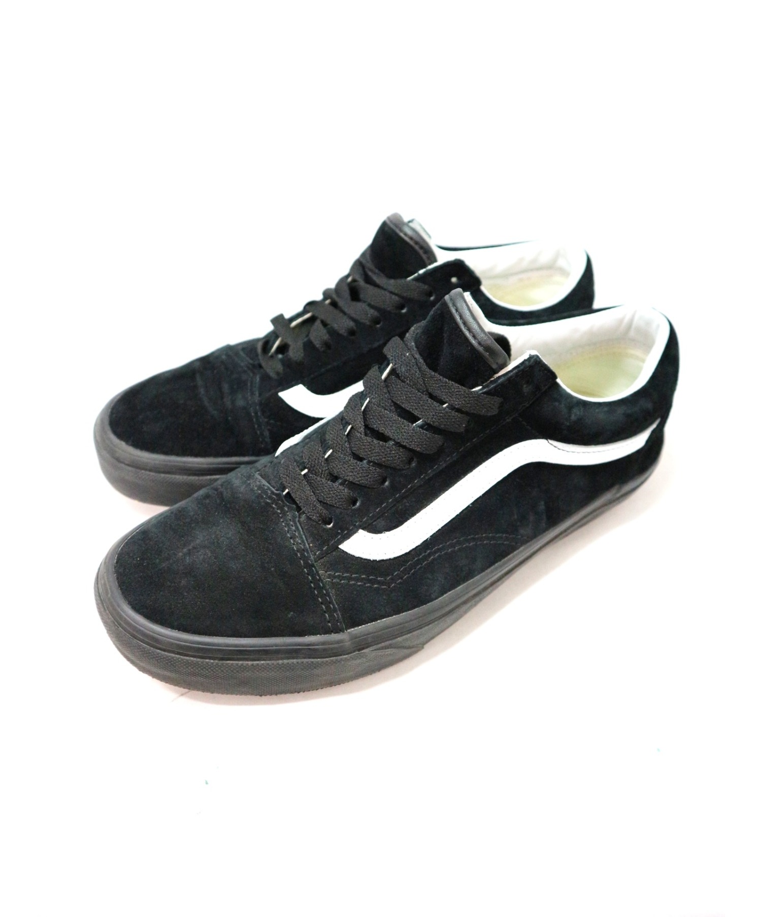 中古 古着通販 Vans バンズ スウェードスニーカー ブラック サイズ 26 0 Old Skool Pig Suede ブランド 古着通販 トレファク公式 Trefac Fashion