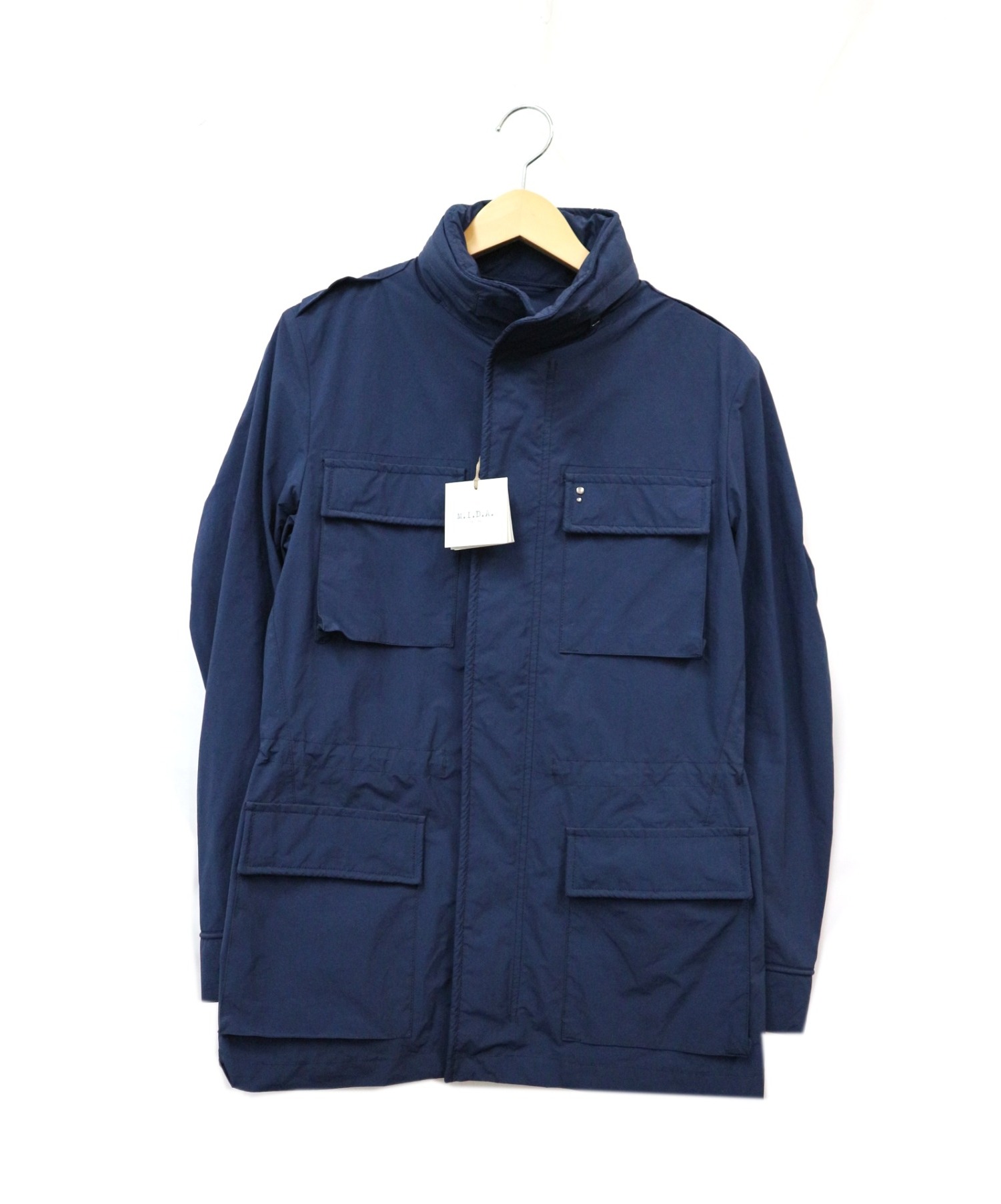 中古 古着通販 M I D A ミダ ナイロンミリタリージャケット ネイビー サイズ 42 未使用品 ブランド 古着通販 トレファク公式 Trefac Fashion