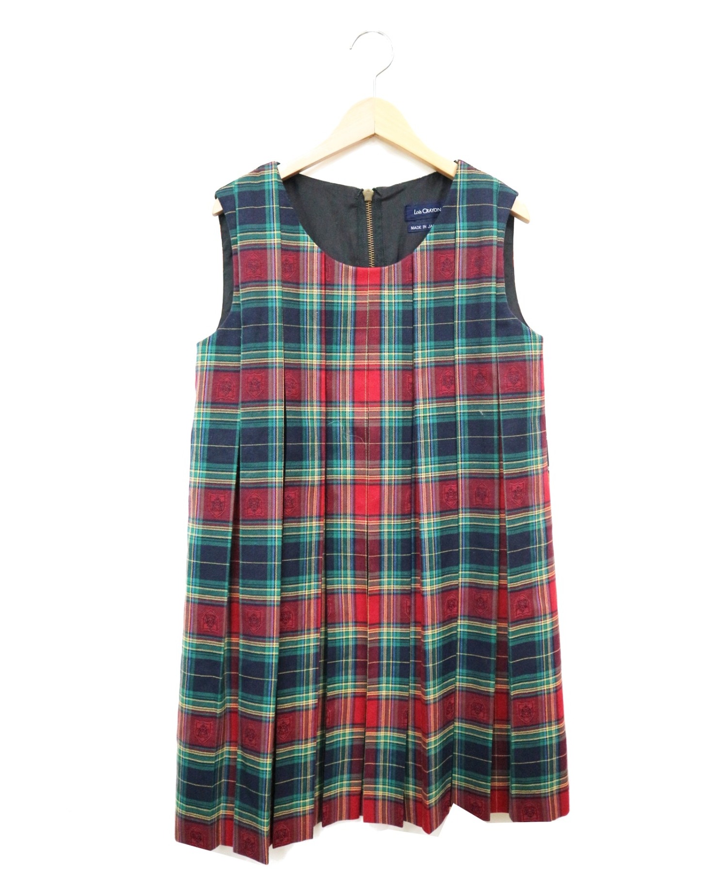 中古 古着通販 Lois Crayon ロイスクレヨン ワンピース マルチカラー サイズ M 日本製 ブランド 古着通販 トレファク公式 Trefac Fashion