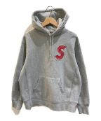 SUPREME（）の古着「S Logo Hooded Sweatshirt / Sロゴパーカー」｜グレー