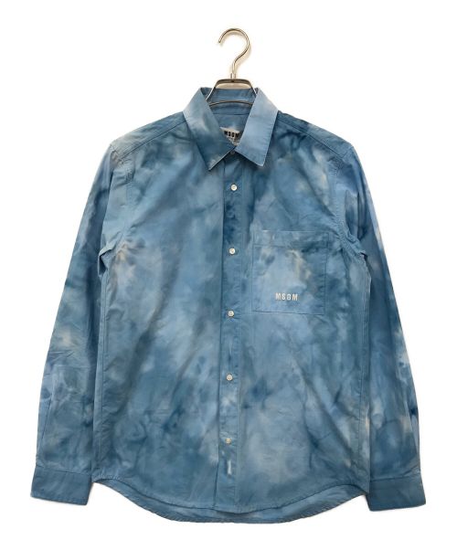 MSGM（エムエスジーエム）MSGM (エムエスジーエム) シャツ ブルー サイズ:39の古着・服飾アイテム