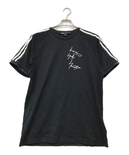 Y-3（ワイスリー）Y-3 (ワイスリー) Tシャツ ブラック サイズ:Ｍの古着・服飾アイテム