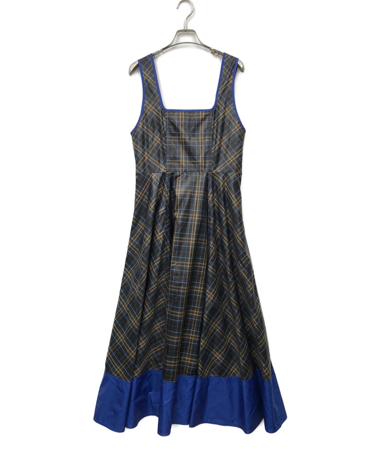 中古 古着通販 Lois Crayon ロイスクレヨン ワンピース ブラウン ブルー サイズ M 未使用品 ブランド 古着通販 トレファク公式 Trefac Fashion