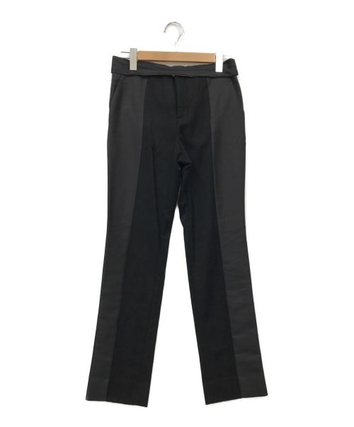 GUCCI（グッチ）GUCCI (グッチ) 切替パンツ ブラック サイズ:40の古着・服飾アイテム