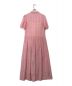 BORDERS at BALCONY (ボーダーズアットバルコニー) LACE SHIRT DRESS ピンク サイズ:36：27800円