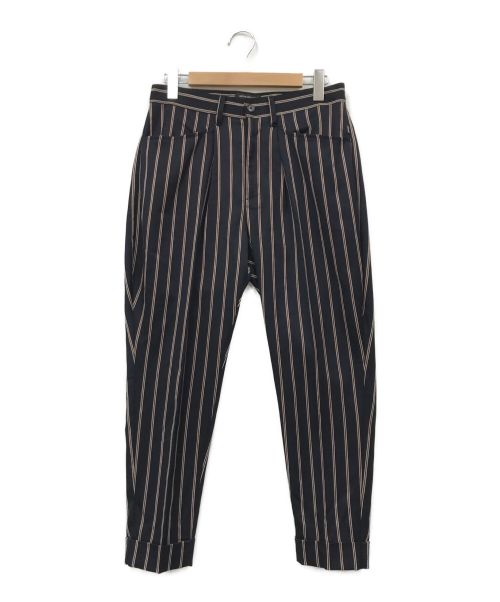 glamb（グラム）glamb (グラム) Bellman cropped pants ネイビー サイズ:1の古着・服飾アイテム