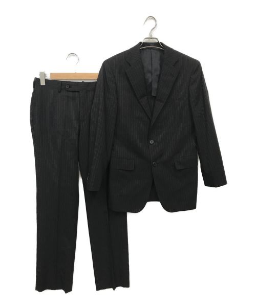 BARNEYS NEWYORK（バーニーズ・ニューヨーク）BARNEYS NEWYORK (バーニーズ・ニューヨーク) セットアップスーツ ブラック サイズ:46の古着・服飾アイテム