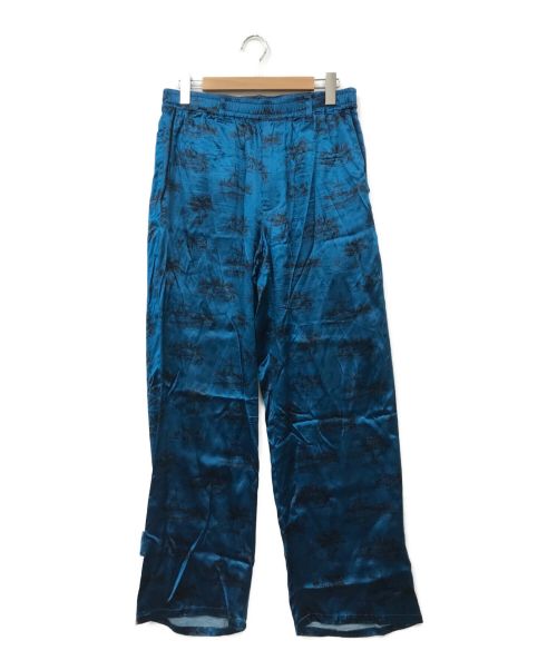 MATSUFUJI（マツフジ）MATSUFUJI (マツフジ) DAYDREAM Prinnted Trousers ブルー サイズ:3の古着・服飾アイテム
