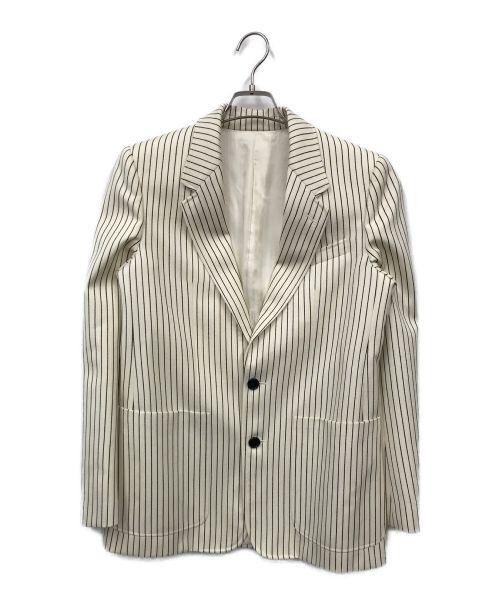 CELINE（セリーヌ）CELINE (セリーヌ) テーラードジャケット ホワイト サイズ:38の古着・服飾アイテム