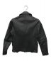 JACKROSE (ジャックローズ) レザージャケット ブラック サイズ:２：8000円