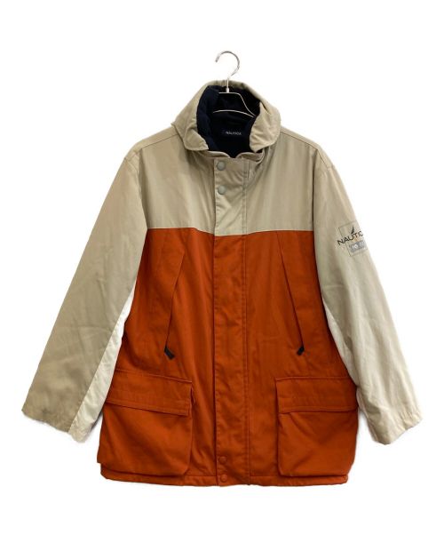 NAUTICA（ノーティカ）NAUTICA (ノーティカ) 中綿ジャケット オレンジ サイズ:Lの古着・服飾アイテム