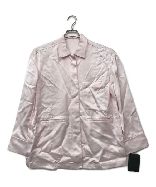 ESTNATION（エストネーション）ESTNATION (エストネーション) ビスコースツイルカバーオール ピンク サイズ:38 未使用品の古着・服飾アイテム