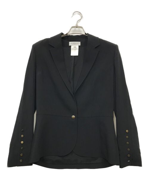 GIVENCHY（ジバンシィ）GIVENCHY (ジバンシィ) テーラードジャケット ブラック サイズ:42の古着・服飾アイテム