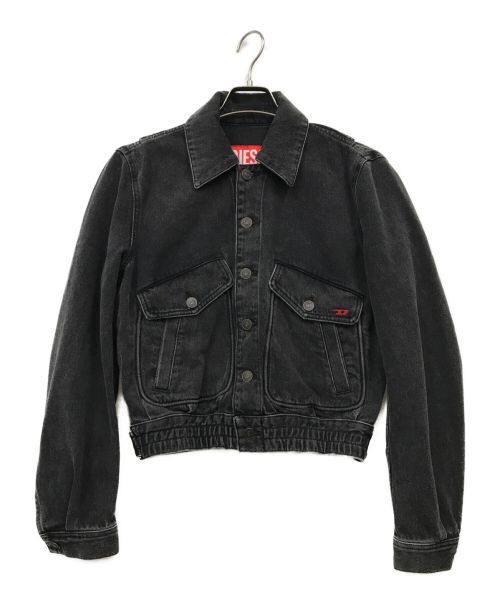 DIESEL（ディーゼル）DIESEL (ディーゼル) デニムジャケット ブラック サイズ:Sの古着・服飾アイテム