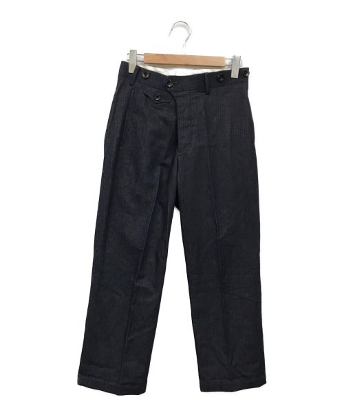 ORGUEIL（オルゲイユ）ORGUEIL (オルゲイユ) Herringbone Trousers インディゴ サイズ:Ｗ33の古着・服飾アイテム