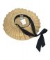 中古・古着 TAH (タア) brim wave hat（ブリム　ウェーム　ハット） ベージュ サイズ:Free 未使用品：6800円