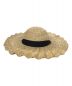 TAH (タア) brim wave hat（ブリム　ウェーム　ハット） ベージュ サイズ:Free 未使用品：6800円