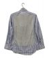 Maison Margiela (メゾンマルジェラ) ニットドッキングストライプシャツ ブルー サイズ:36：31800円