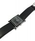 HERMES (エルメス) 腕時計 ブラック：125000円