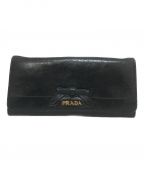 PRADAプラダ）の古着「財布」｜ブラック