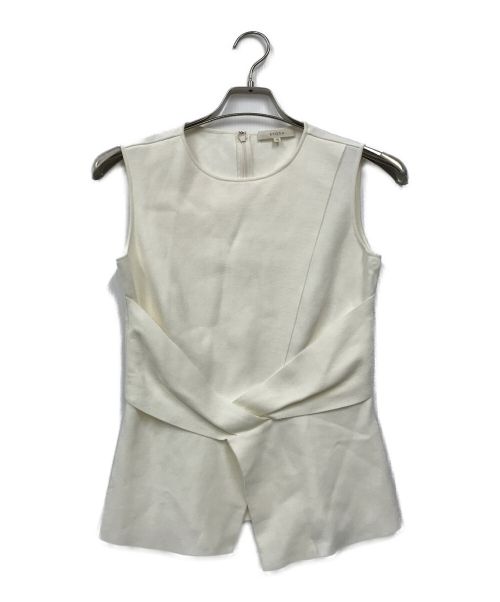 EPOCA（エポカ）EPOCA (エポカ) ミラノリブデザインニット ホワイト サイズ:40の古着・服飾アイテム